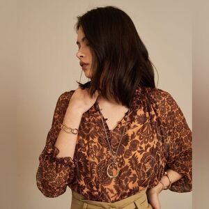 New Christy Lynn Karla blouse sz xs